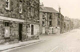 View to the west along Brunswick Road.  The first street on the left is East Thomas Street