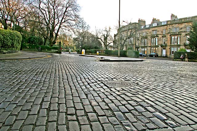 Buckingham Terrace  -  to the south of Queensferry Road