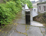 Houses at 20 to 26 Calton Hill, the steep street that links Leith Walk to Regent Road