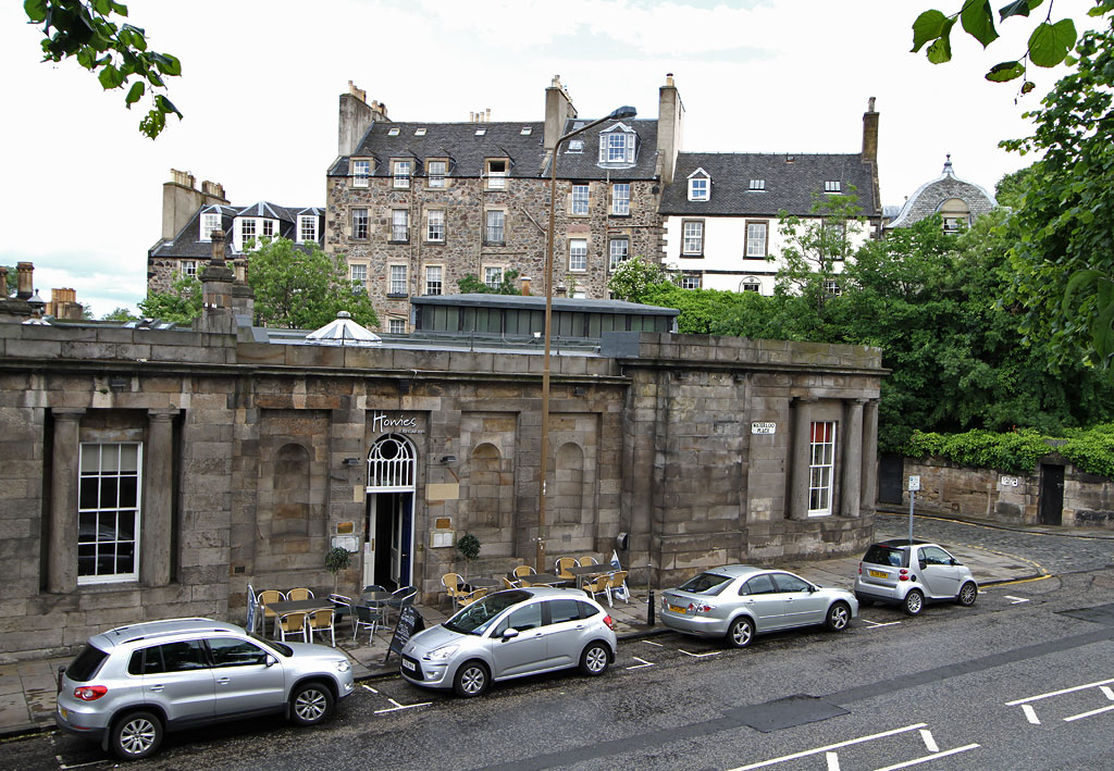 Houses at 20 to 26 Calton Hill, the steep street that links Leith Walk to Regent Road