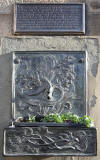 Well on the west wall of the old reservoir at the top of Castlehill.  The well faces onto the Castle Esplanade