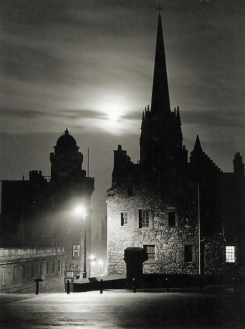 Photograph by Norward Inglis  -  Looking down Castle Hill from the Castle Esplanade