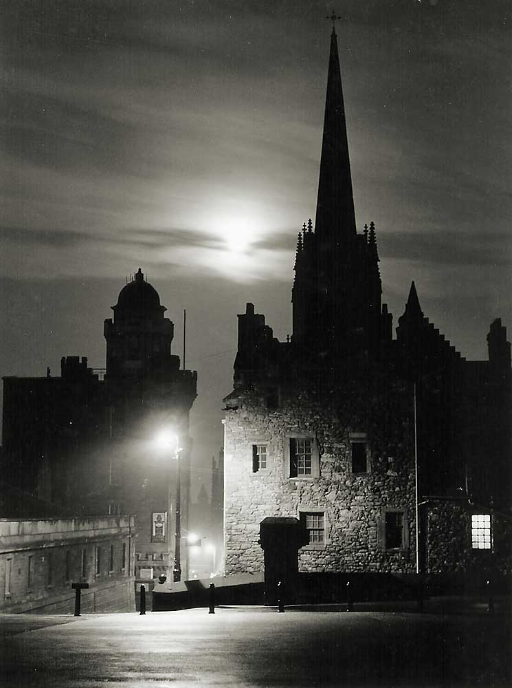 Photograph by Norward Inglis  -  Looking down Castle Hill from the Castle Esplanade