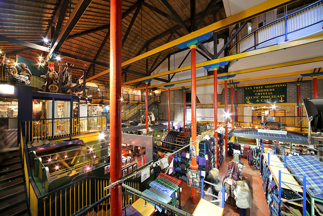 Old Town Weaving Co  -  View across the Large Open Sales Floor