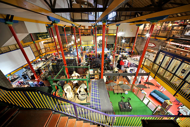 Old Town Weaving Co - View across the Large Open Sales Floor