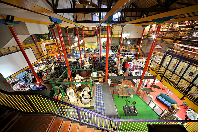 Old Town Weaving Co  -  View across the Large Open Sales Floor