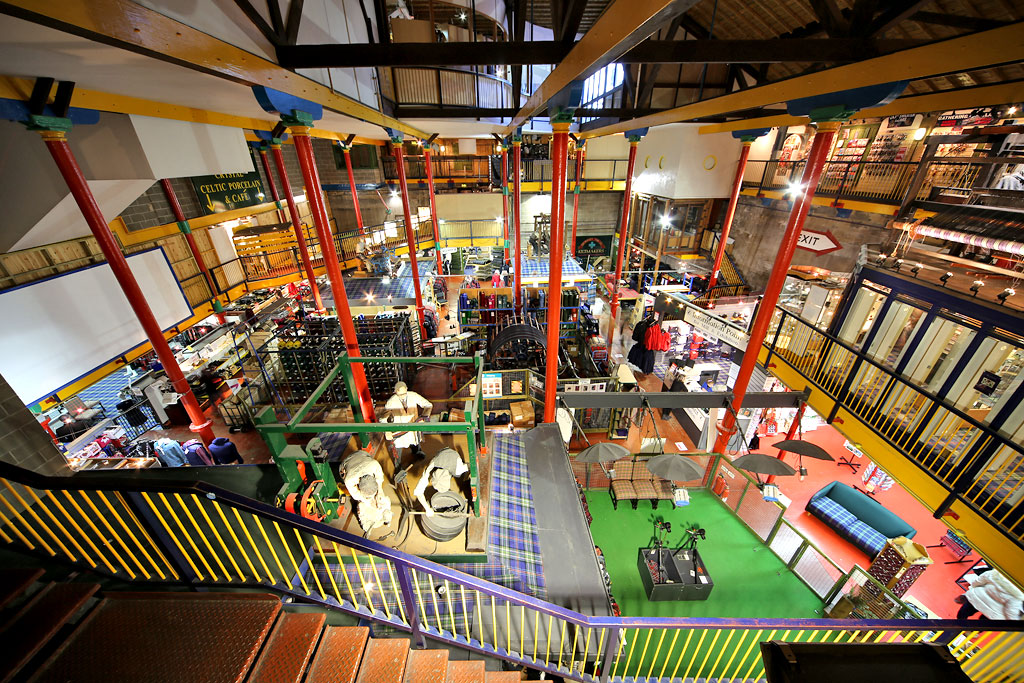 Old Town Weaving Co  -  View across the Large Open Sales Floor