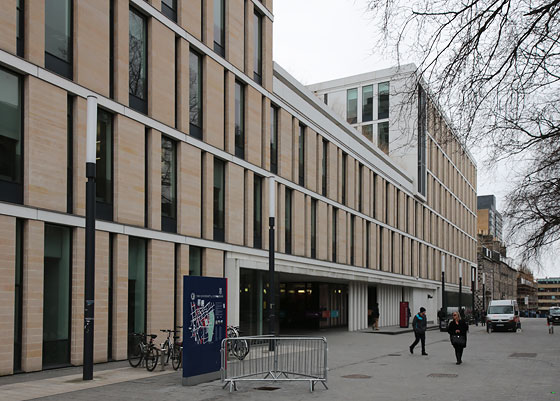 Looking north along Charles Street in 2013