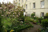 Boswell's Garden, 4/1 Chessel's Court, Canongate, part of Edinburgh's Royal Mile  -  photographed May 2006  -  photographed May 2006