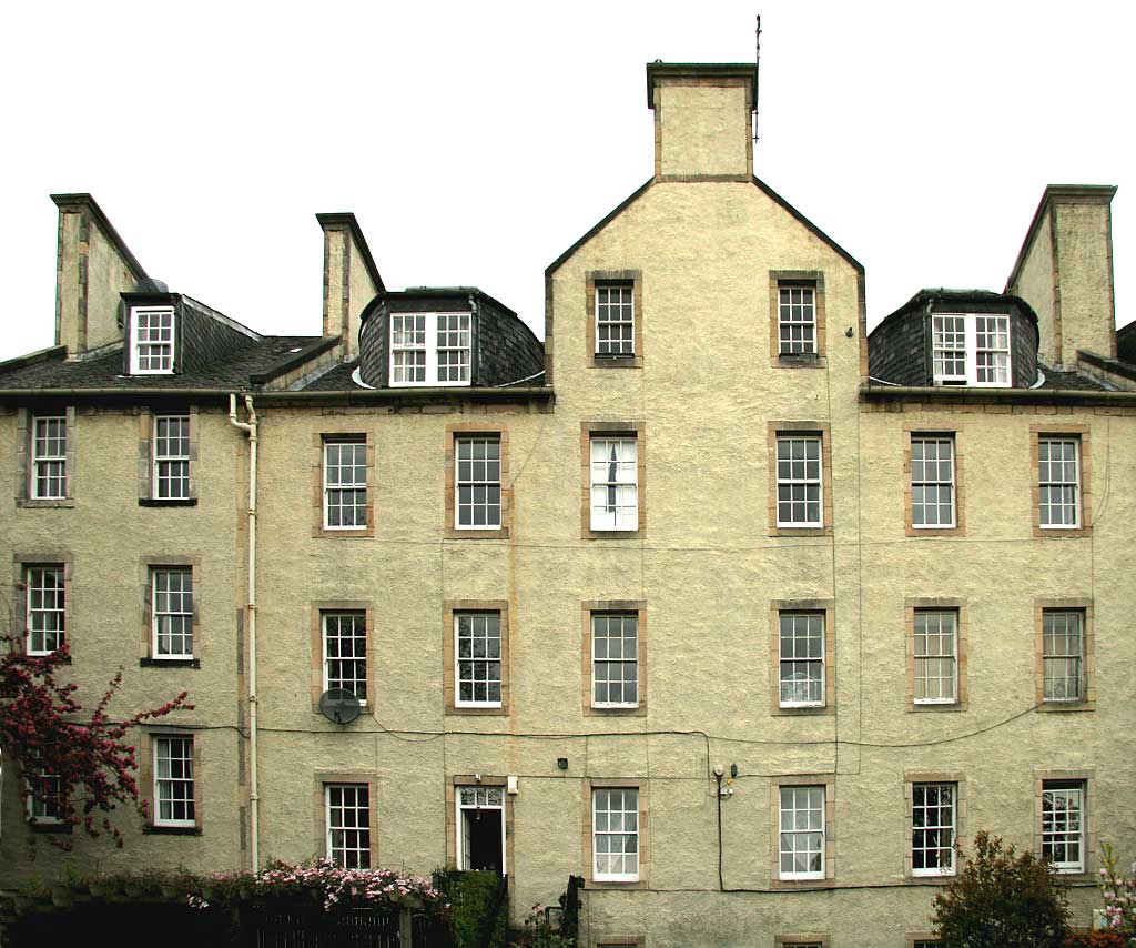  The back of the south  side of Chessel s Court, as seen from the back garden of No 6b  -  May 2006