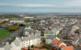 Craigmillar  View to the east.  The backs of the houses formerly at the corner of Peffermill Road and Craigmillar Castle Grove arein the lower-left corner of this photo