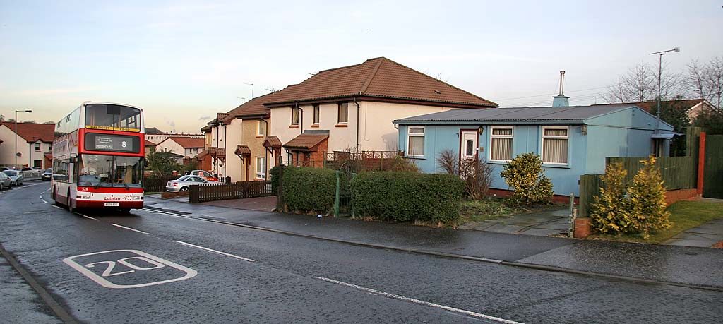 Moredun Park including prefab housing