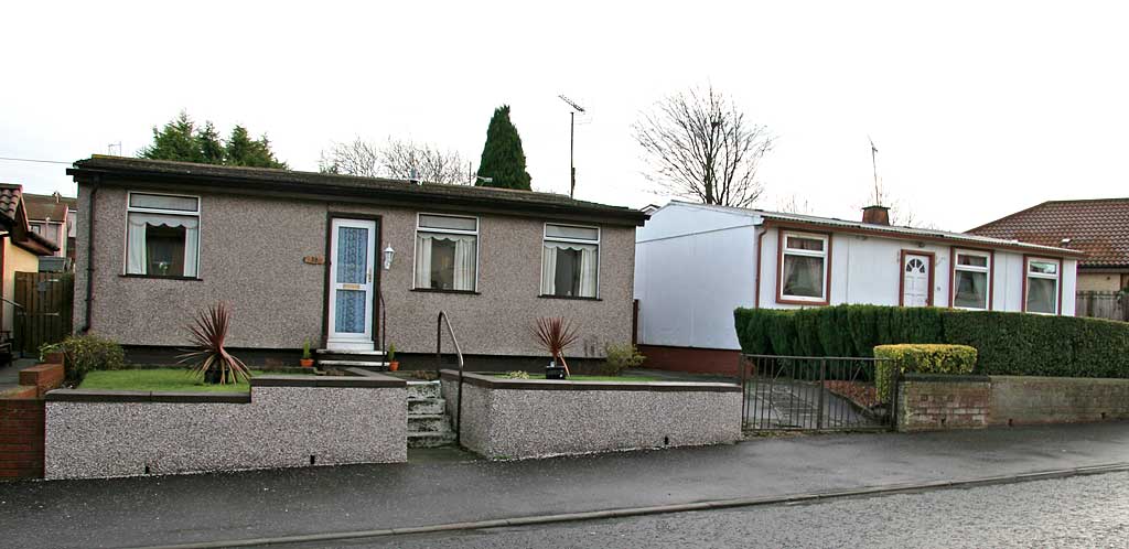 Craigour Avenue  -   prefab bungalows erected in the 1940s