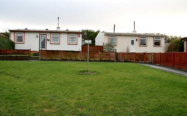 Craigour Avenue  -   prefab housing erected in the 1940s