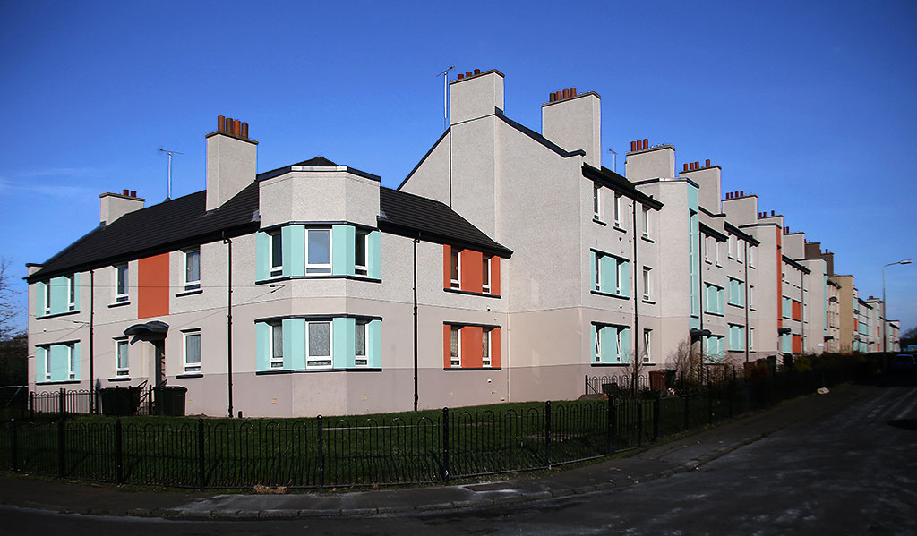 Crewe Road Gardens  -  Houses (newer style)  -  March 2014