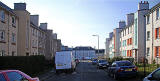 Crewe Road Gardens  -  Houses (old style + newer style)  -  March 2014