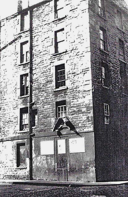 Inspecting the damage at Beaumont Place and Dalrymple Place  -  November 1959