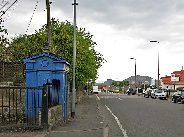 Police Box on the corner of Richmond Lane and Gilmour Street