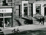 Shops at the top of Dundas Street (east side), 1961