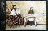 Cabinet Print  -  donkey, ladies and children  -  Photographer: Philip E Low
