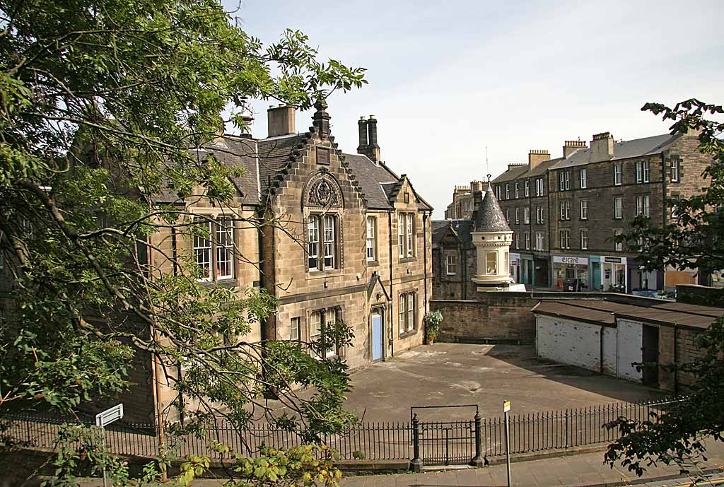 School at Abbeyhill  -  between Easter Road and Montrose Terrace