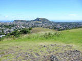 View to the NE from Blackford Hill towards Arthur's Seat and Salisbury Crags in Holyrood Park