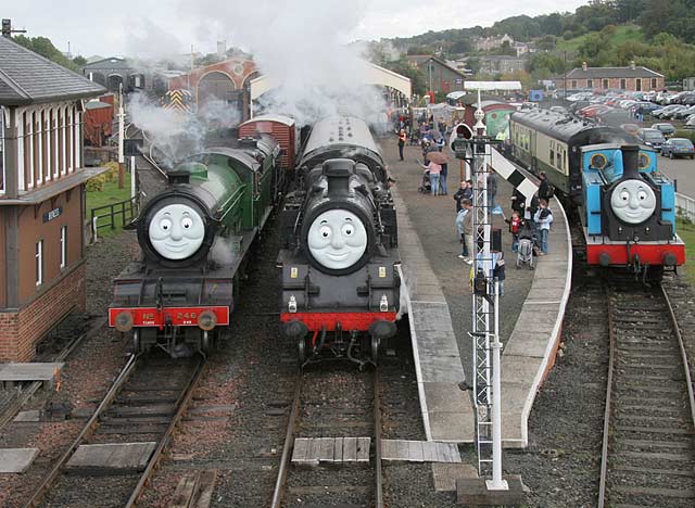 Boness & Kinneal Railway  -  Thomas the Tank Engine Weekend