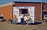 Refreshement van at Stewartfield, Bonnington  -  October 2005