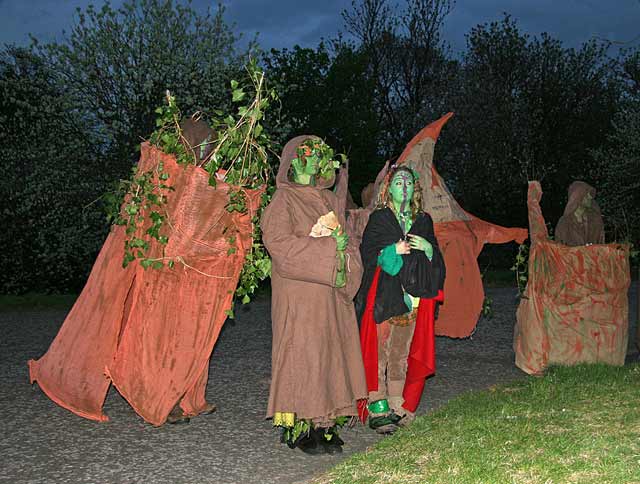 Beltane Fire Festival, Calton Hill  -  April 30, 2006