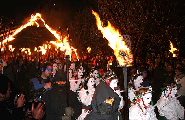 Beltane Fire Festival, Calton Hill  -  April 30, 2006