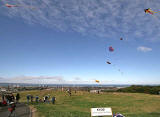 Kite Flying on Calton Hill  -  September 2007