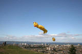 Kite Flying on Calton Hill  -  September 2007