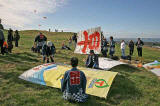 Kite Flying on Calton Hill  -  September 2007