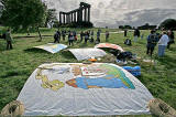 Kite Flying on Calton Hill  -  September 2007