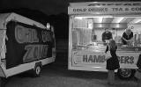 Snack Bar in front of the Observatory on Calton Hill - during the Beltane Festival on 30 April 2006