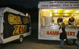 Snack Bar on Calton Hill - during the Beltane Festival on 30 April 2006