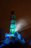 Photo taken at Calton Hill on the evening of the Torchlight Procession  -  December 30, 2011