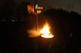 Photo taken at Calton Hill on the evening of the Torchlight Procession  -  December 30, 2011