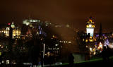 Photo taken at Calton Hill on the evening of the Torchlight Procession  -  December 30, 2011