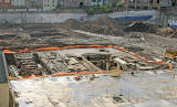 Excavations beneath the Eastern Scottish Bus Depot in New Street