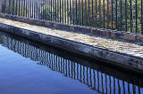 Aqueduct on the Union Canal, Edinburgh  -  Crossing the Water of Leith at Slatefore  -  October 2014