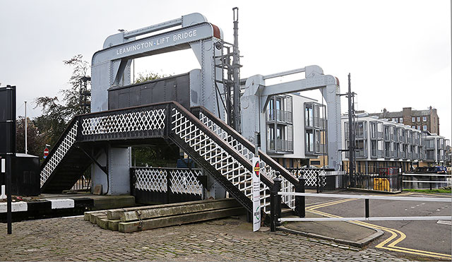 Leamington Lift Bridge, Fountainbridge, Edinburgh  -  October 2014