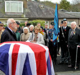 Memorial dedicated to the crew of the Wellington bomber that crashed at Craiglockhart on 4 December 1942