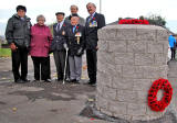 Memorial dedicated to the crew of the Wellington bomber that crashed at Craiglockhart on 4 December 1942