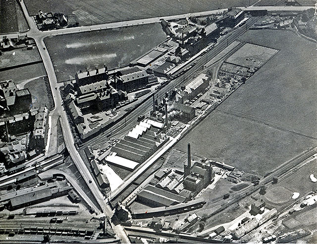 Craigmillar Aerial Photos - pre-1930s - Breweries, Roads and Railways