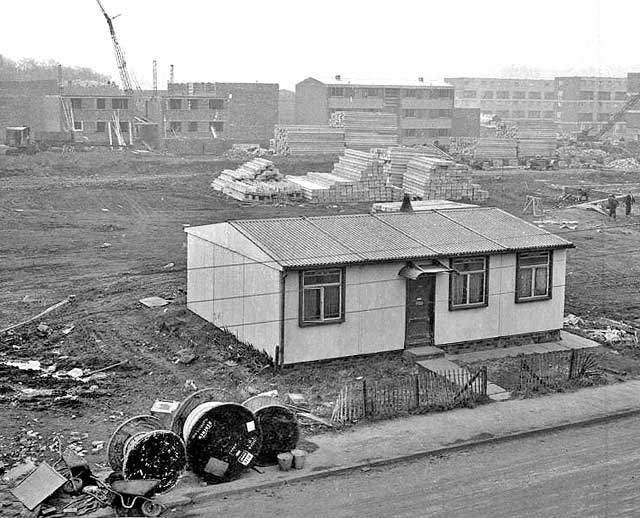 Craigmillar Prefab  -  Photograph published 1960