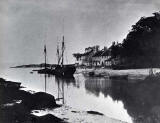 Cramond and old boats - photograph possibly taken by JCH Balmain