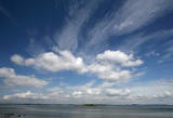 Clouds over Cramond Island  -  July 2009