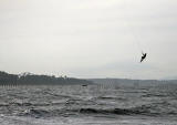 Kitesurfing between Cramond and Silverknowes - July 2009