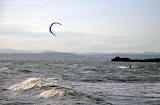 Kite sKitesurfing between Cramond and Silverknowes - July 2009